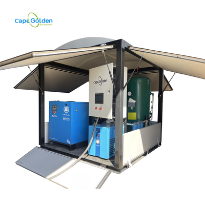 20kw 95% Mobile Oxygen Plant Container Generator Oksigen Untuk Rumah Sakit