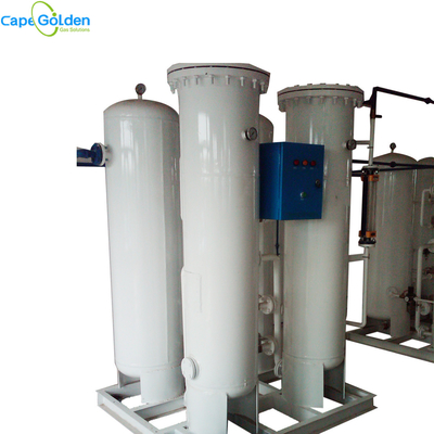 Generator Oksigen Kemurnian Tinggi 20Nm3 / H Pabrik Oksigen Gas Medis 90 ~ 99%