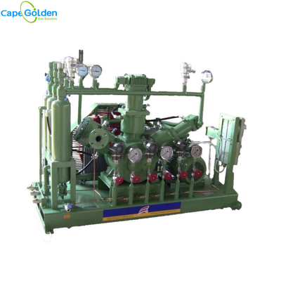 Pendingin Air Hidrogen Silinder Mengisi Kompresor Udara Gas Industri 40Nm3 / H
