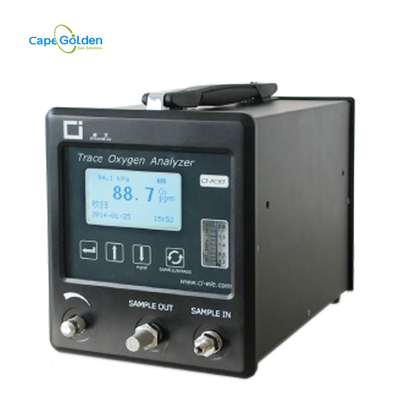 CI-PC93 Portabel Trace Oxygen Analyzer 150~300ml/Min 80% RH RS232 Port