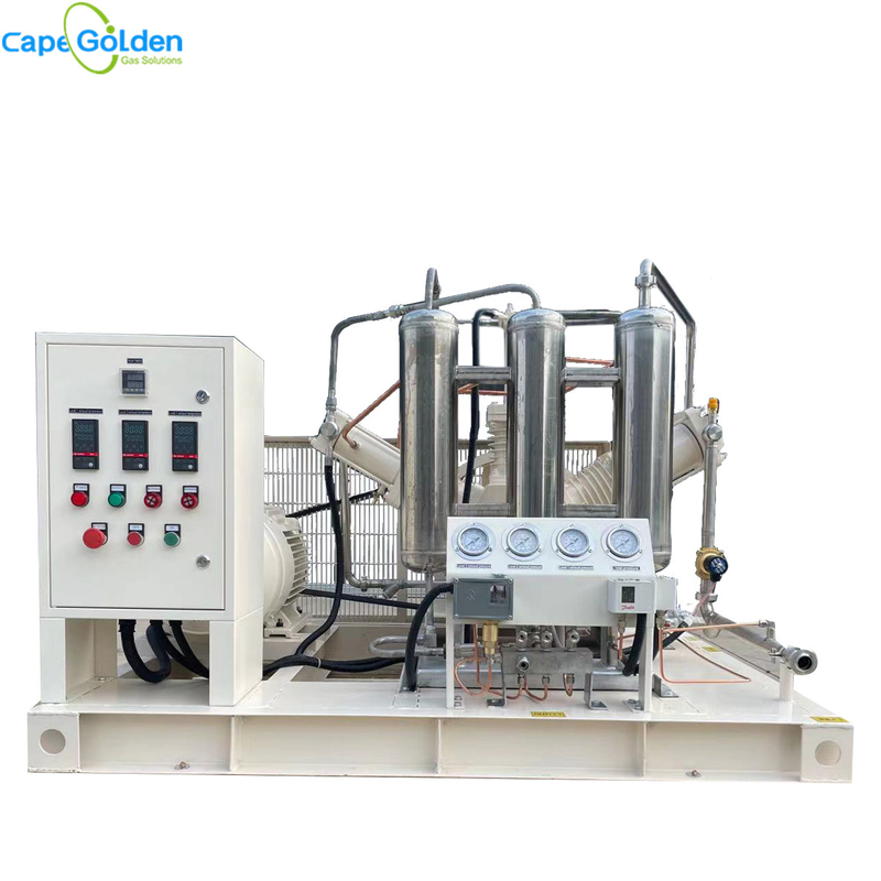 Kompresor Penguat Oksigen Presisi Tinggi Kompresor Gas Oksigen Tanpa Kebisingan