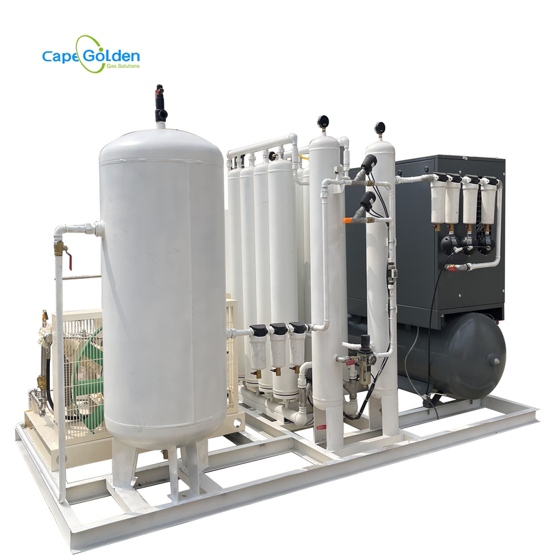 Pabrik Pengisian Silinder Oksigen Medis 90 ~ 99% Generator Oksigen Psa Industri