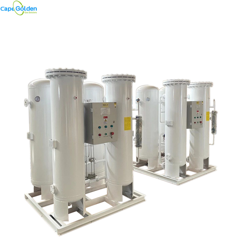 Pabrik Generator Oksigen PSA Rumah Sakit 20Nm3 / H Mesin Oksigen PSA 90~99%
