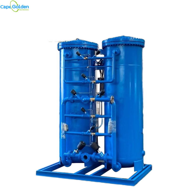 Mesin Generator Gas Oksigen 100Nm3 / Jam PSA O2 Generator Untuk Industri Pertambangan Emas Perak