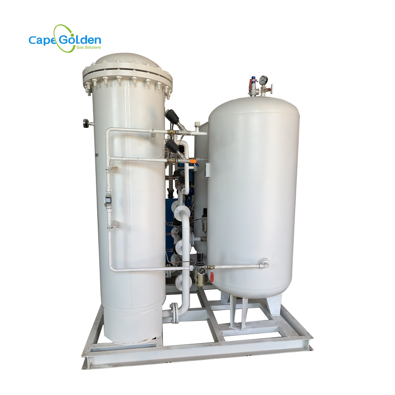 Generator Pabrik Oksigen Seluler Medis Kemurnian Tinggi 380v