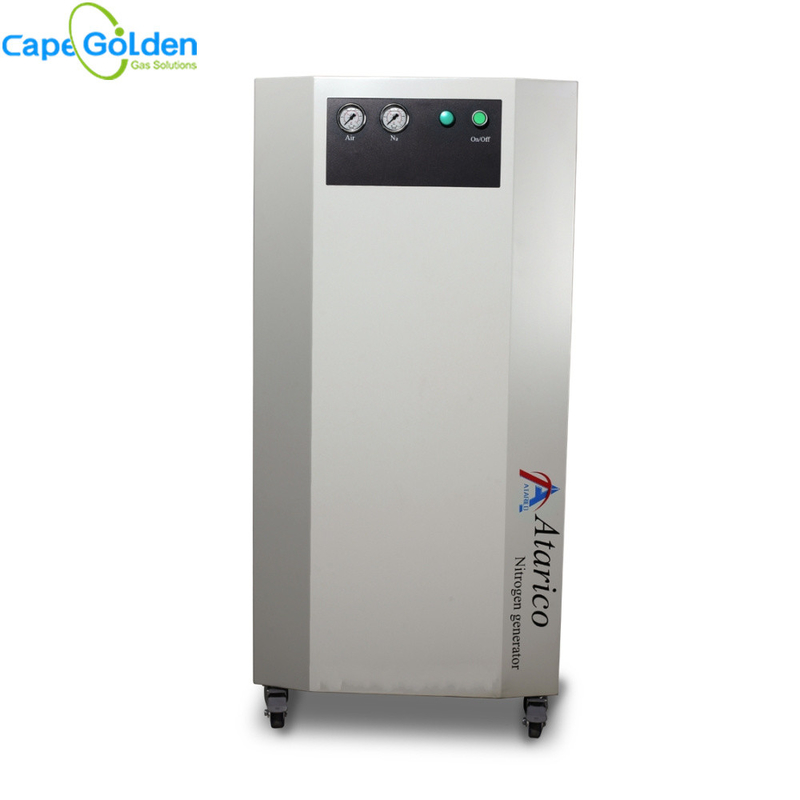 32L/Min Laboratorium Nitrogen Generator Seri Penjaga Kemurnian 97%~99,9%