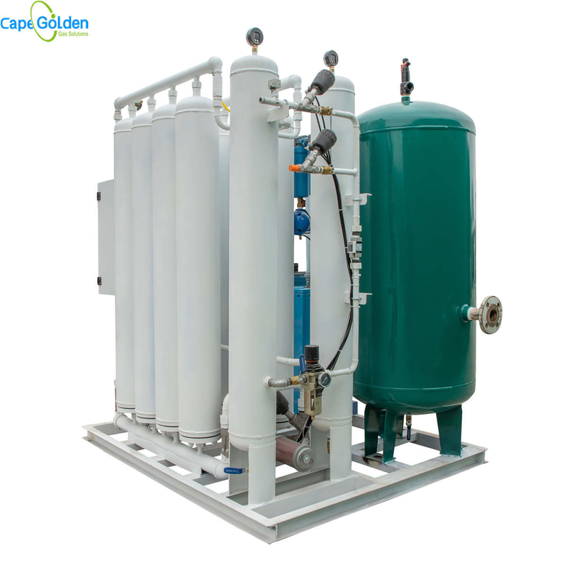 PSA Medical Oxygen Generator Oxygen Cylinder Filling Plant 5nm3 / H Kemurnian 93% Hingga 95%