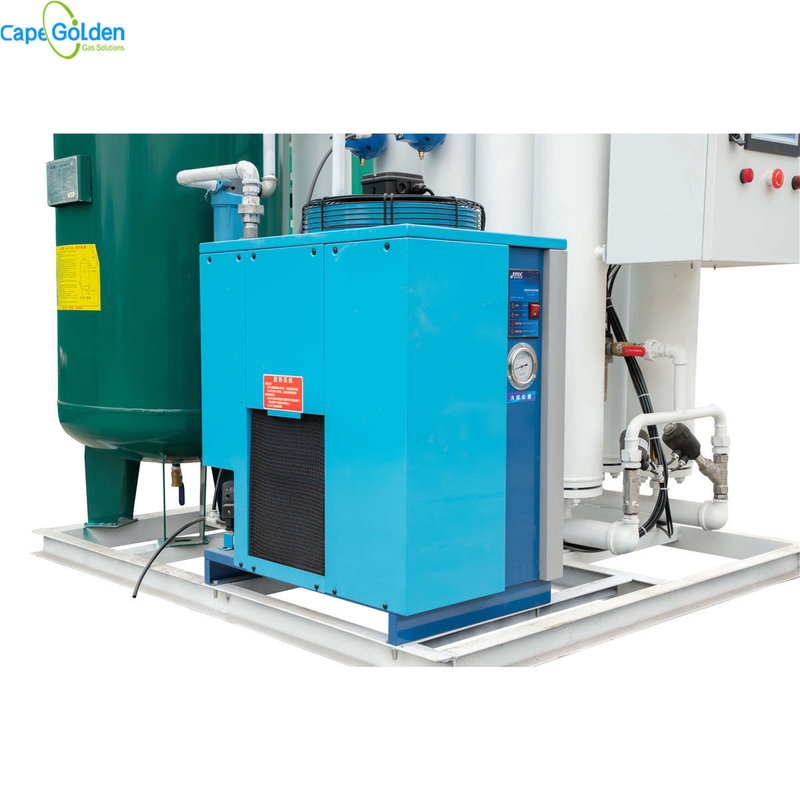 Pabrik Pemisah Udara 15 Nm3/H Generator Oksigen Medis 90~99%