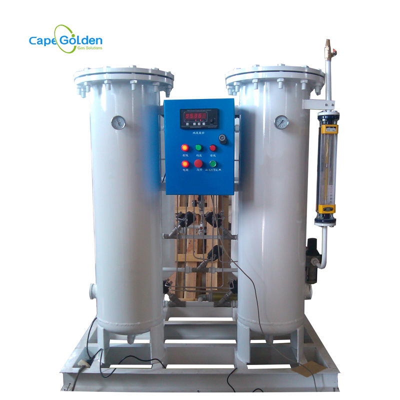 Peralatan Generator Oksigen Medis PSA 20Nm3 / H Untuk Konsentrator Oksigen Rumah Sakit