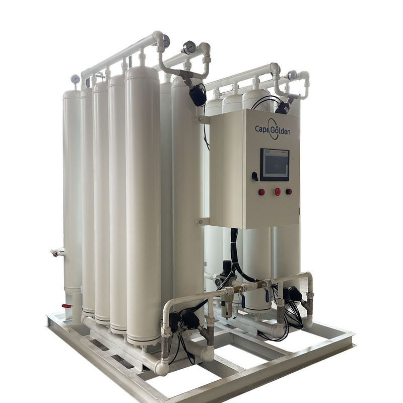 Pabrik Pengisian Silinder Oksigen Medis Aliran Tinggi 80 Pcs per Hari 93~99% Untuk Perawatan Kesehatan Kecil
